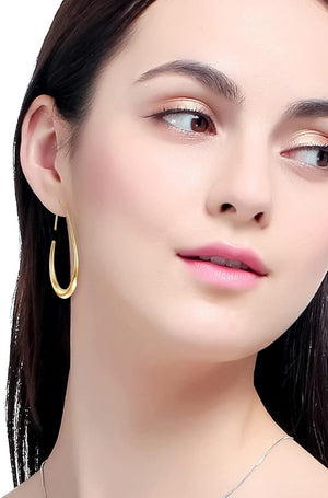 18k gold Modern Earrings - Liv Oliver