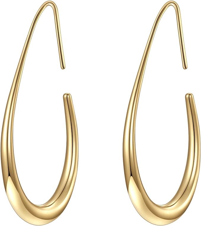 18k gold Modern Earrings - Liv Oliver
