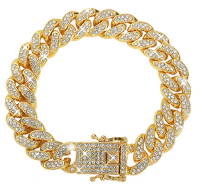 Silver Cz Link & Clasp Bracelet - Liv Oliver