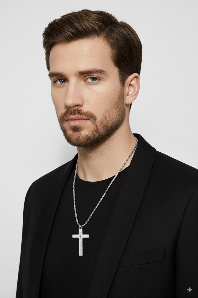Silver Cross Necklace