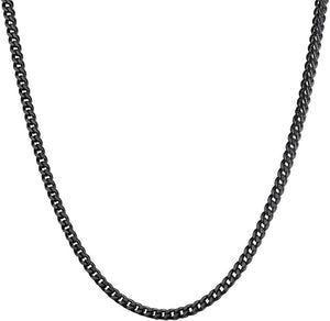 Black Link Necklace