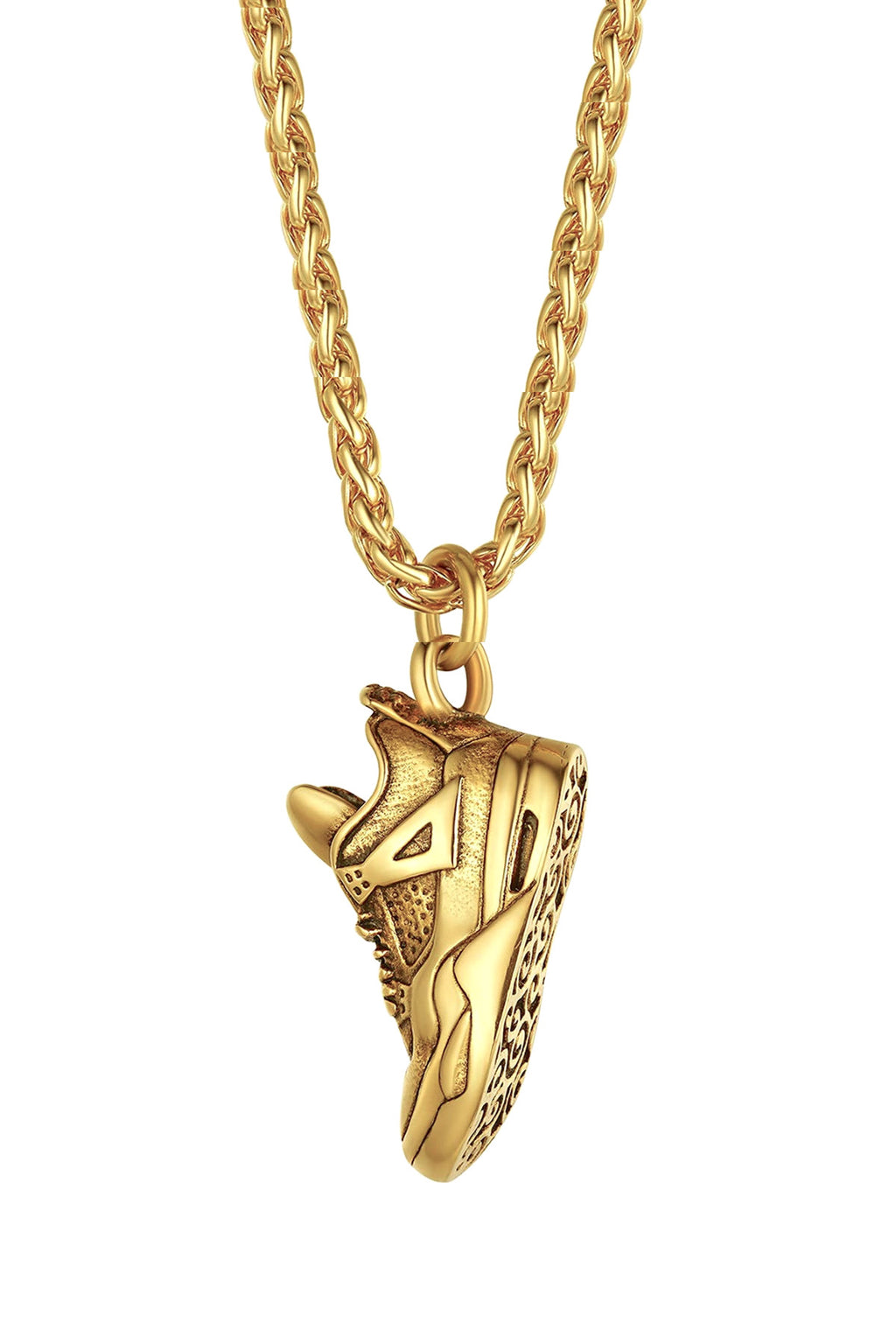 18k Gold Athletic Necklace
