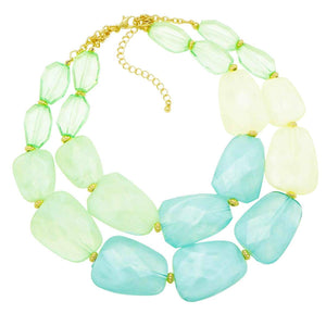 18K Gold Statement Layer Bold Necklace