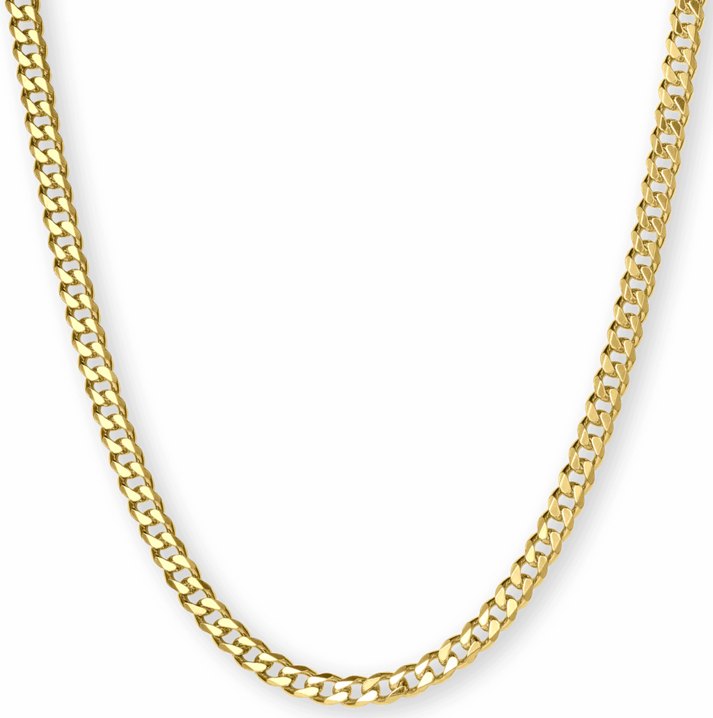 18K Gold Chain Link Necklace - Liv Oliver