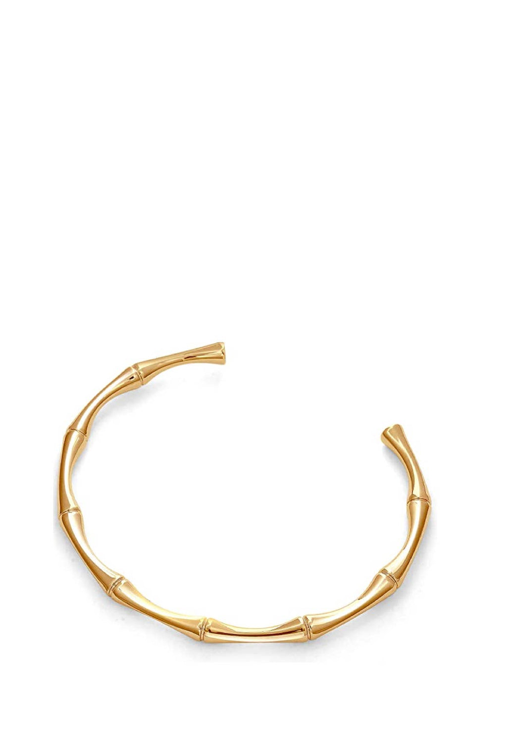 18k Gold Open Cuff Bangle - Liv Oliver