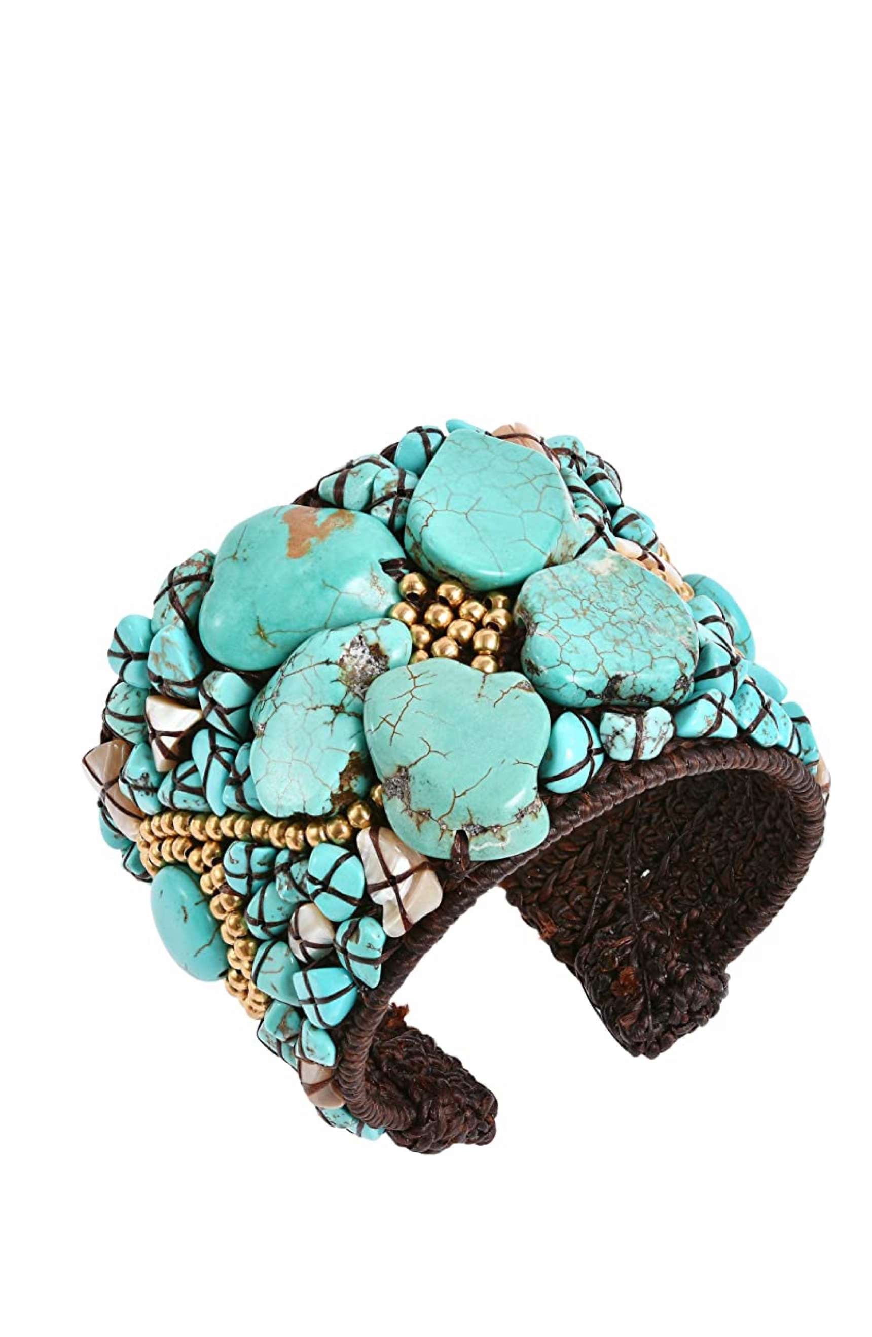 Turquoise Statement Cuff Bangle