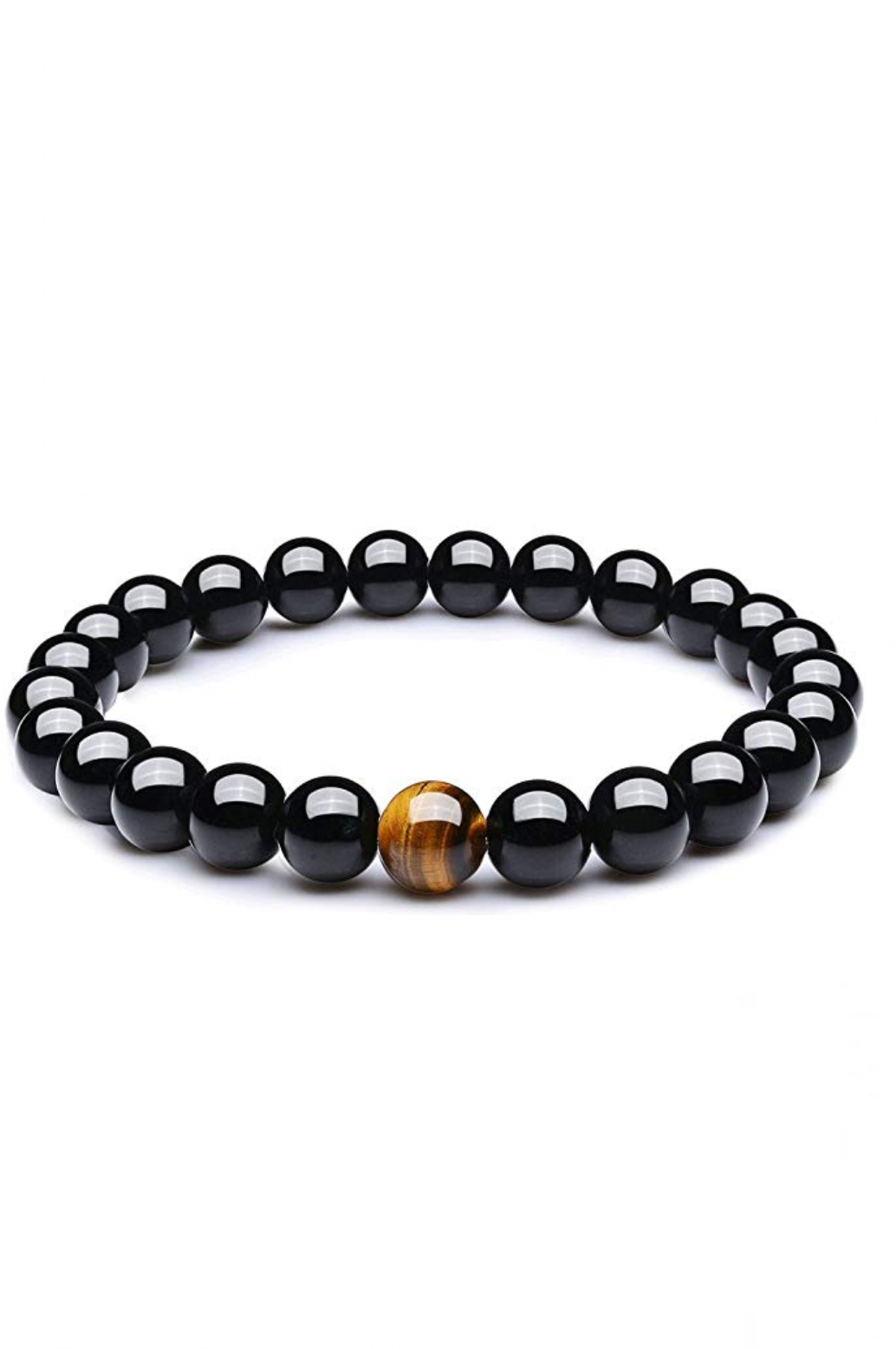 Multi Black Onyx & Tiger Eye Bracelet