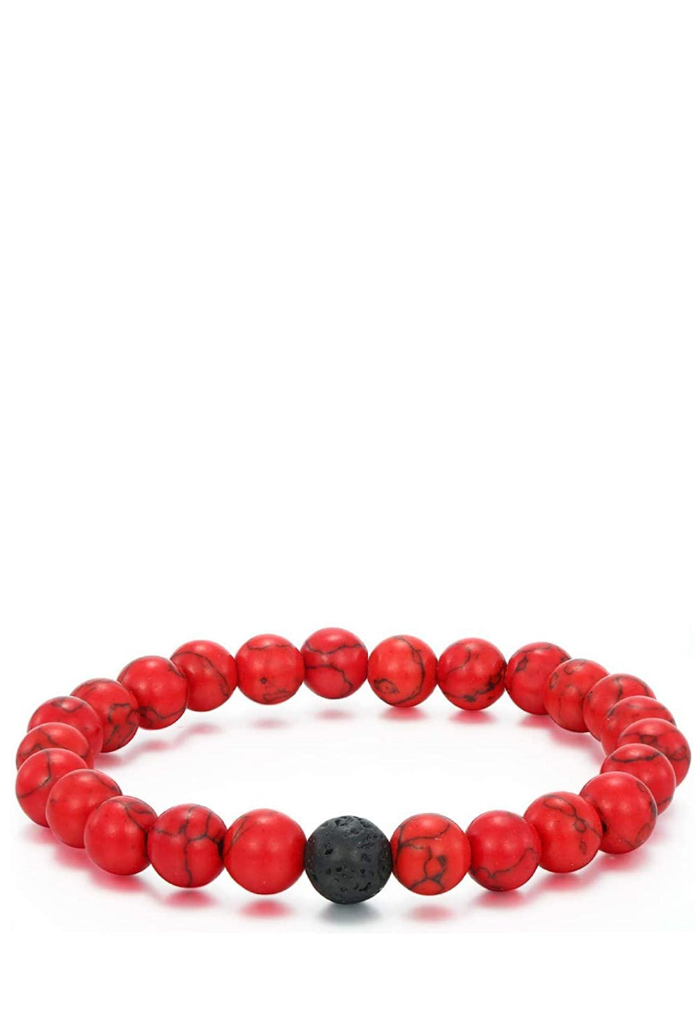 Multi Red & Onyx Harmony Bracelet