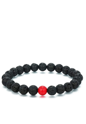 Multi Red & Onyx Harmony Bracelet