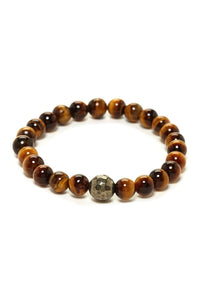 Tiger Eye Faceted Bracelet