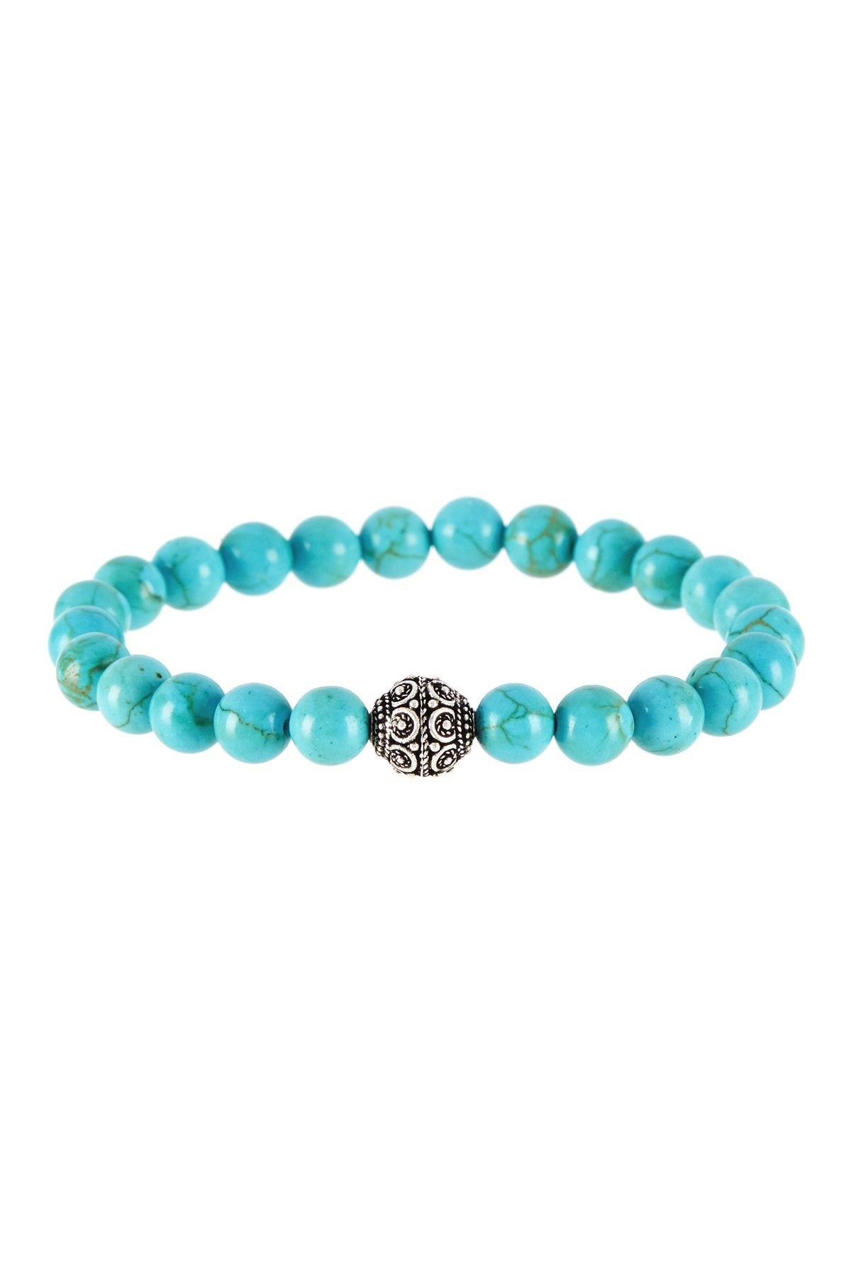 Sterling Silver Turquoise Bracelet