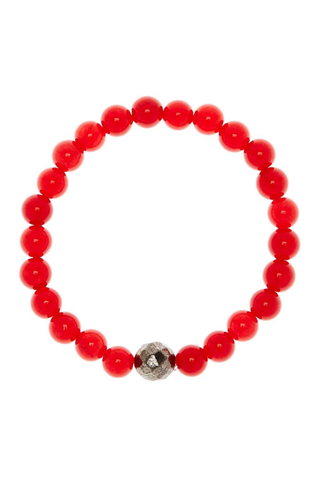 Red Gunmetal Bracelet