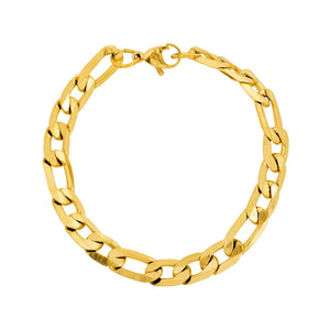 18K Gold Figaro Bracelet