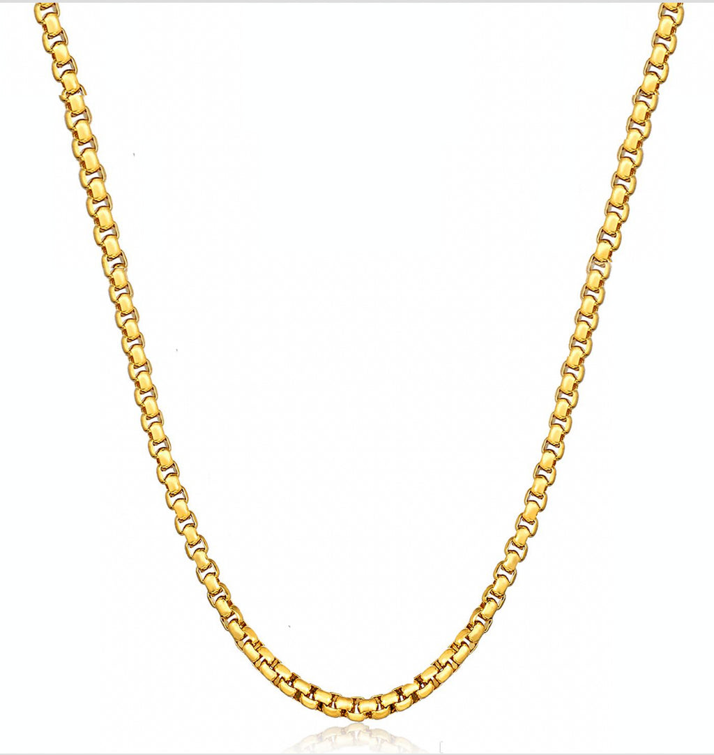 18k Gold Cobra Necklace