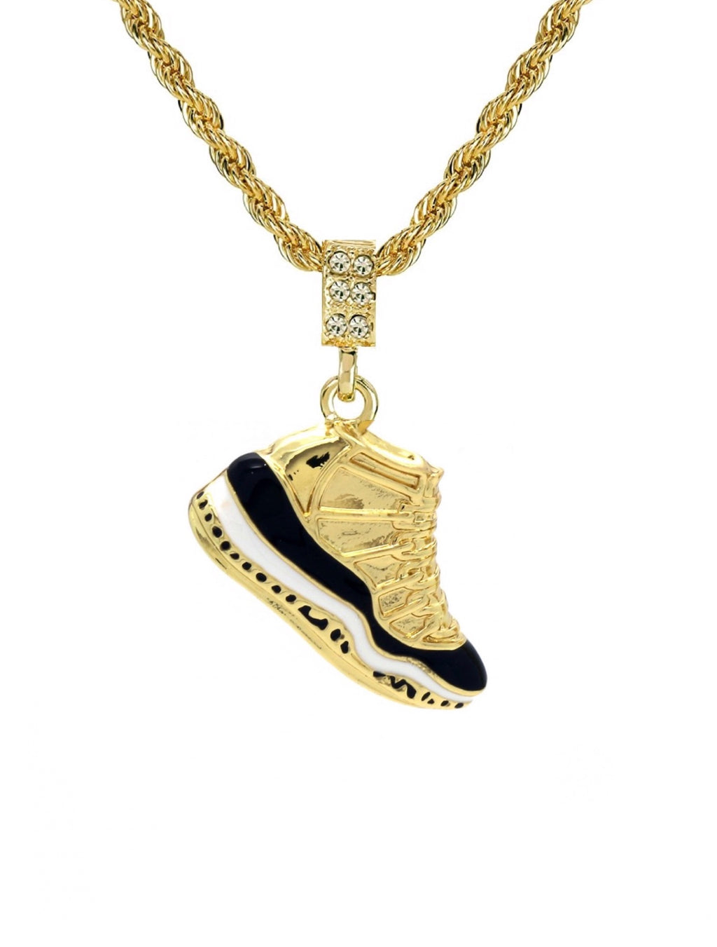 18k Gold Athletic Necklace