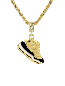 18k Gold Athletic Necklace